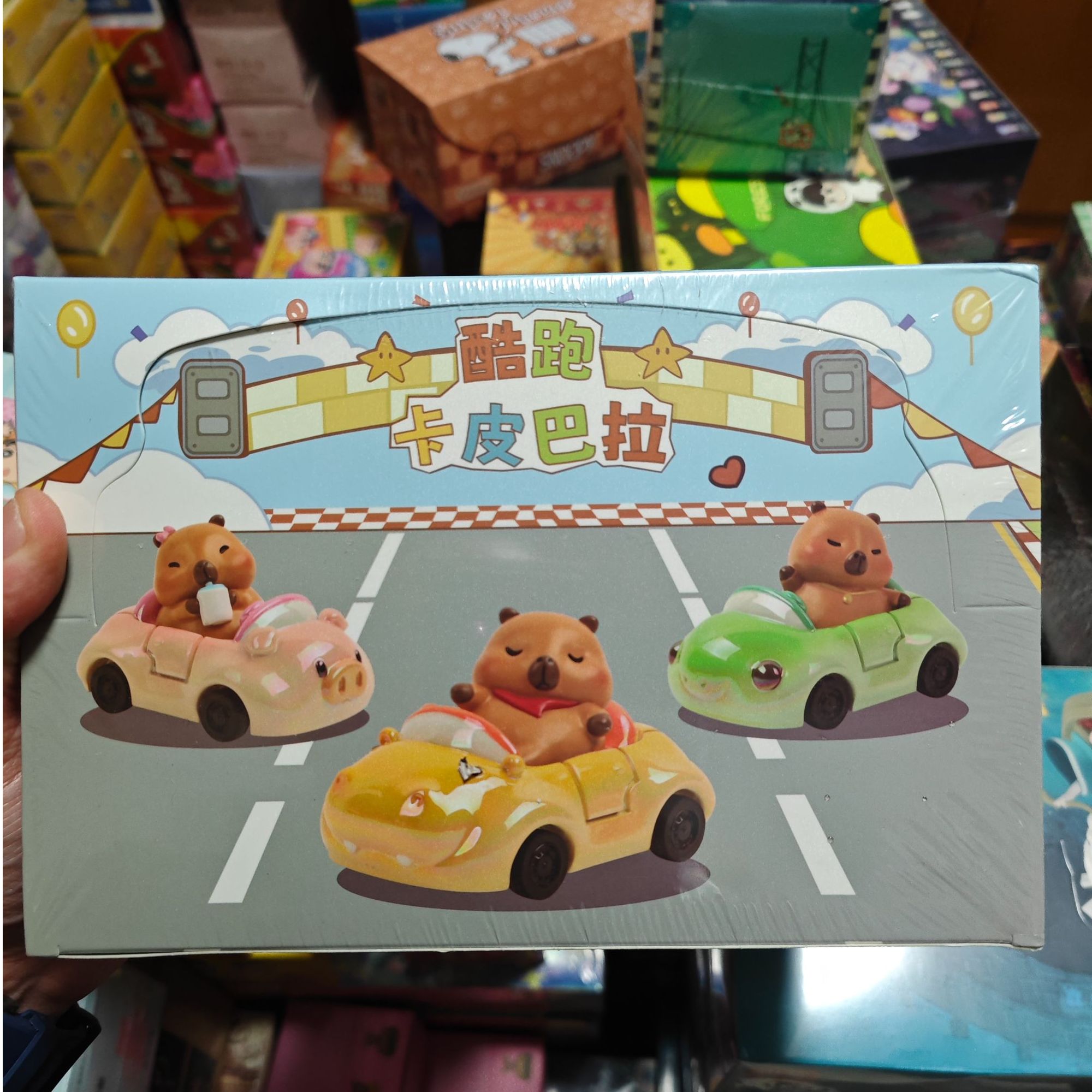 跑酷卡皮巴拉 潮玩PVC