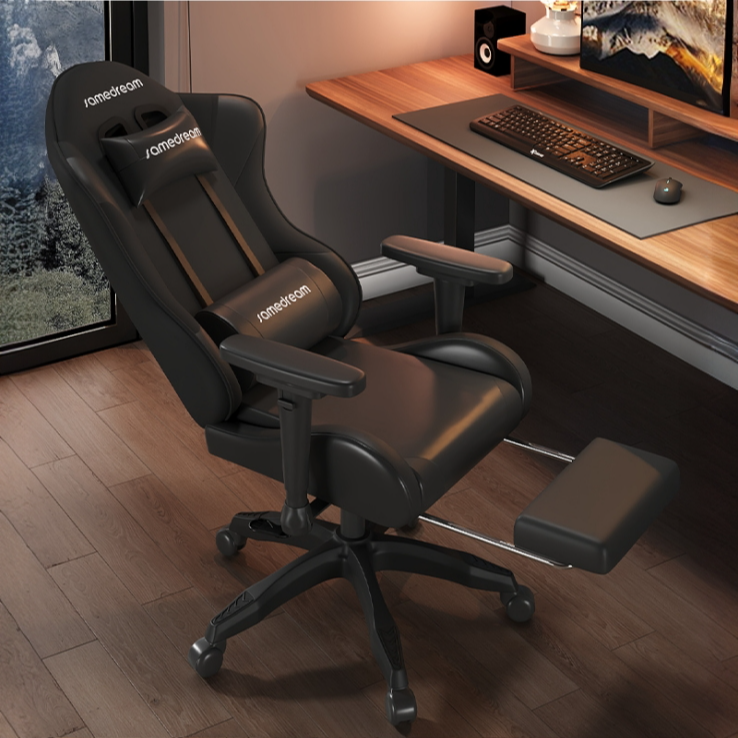 电竞椅可躺直播游戏座椅人体工学男生宿舍卧室家用舒适久坐电脑椅