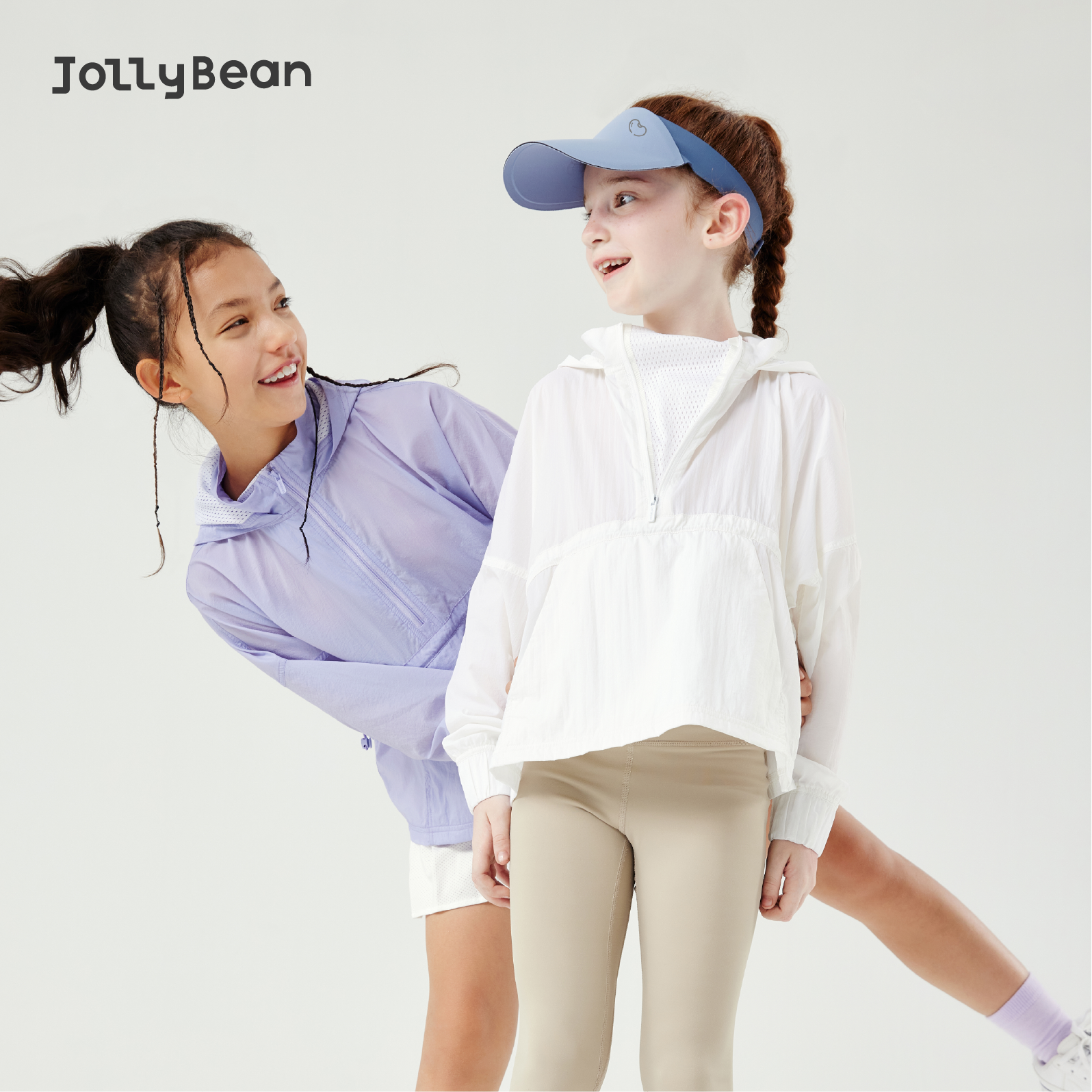 jollybean丨套头防晒衣女童夏装外套亲子装 Icehug户外防紫外线