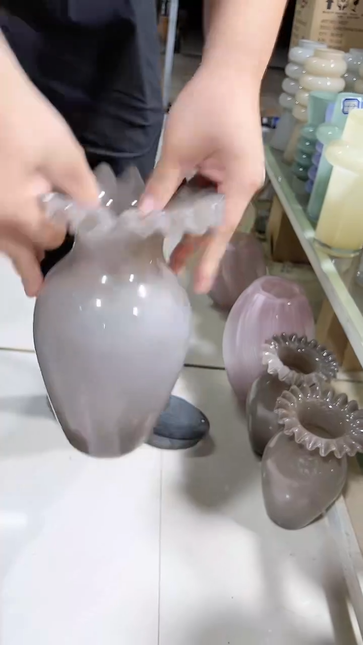 【闪购商品】A-081折纸花瓶微微瑕 介意勿拍