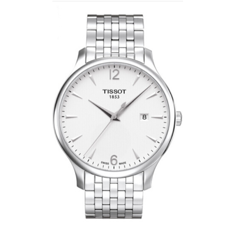 99新 Tissot/天梭 俊雅T063.610.11.037.00男士石英腕表表径42mm