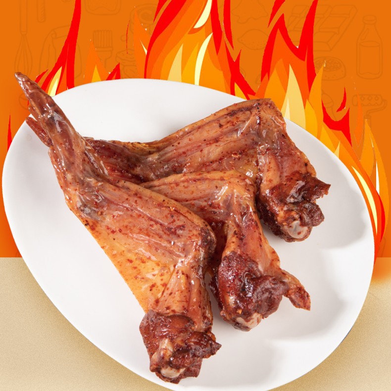 【工厂直发】麻辣味鸡翅下酒菜烹饪简单方便有味鲜嚼劲兄妹