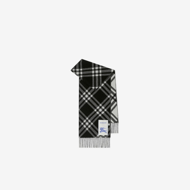 博柏利（BURBERRY）【新品】【新意礼物】男女格纹羊绒围巾80996501商品图