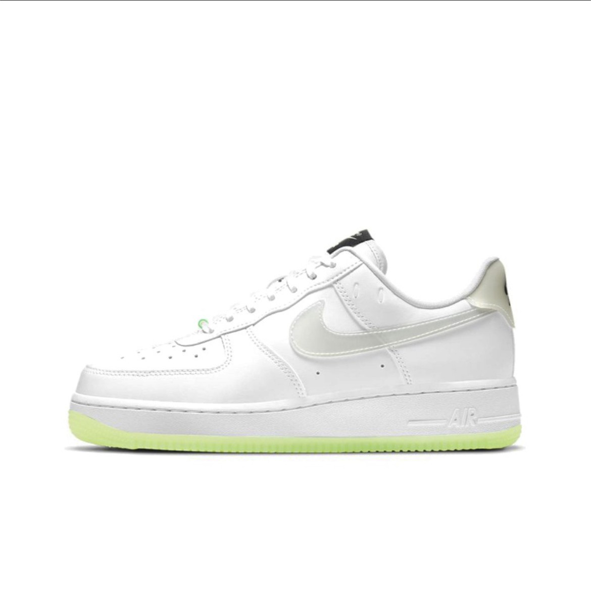 Nike Air Force 1 Low have a nike day笑脸夜光效果板鞋白绿NULL_二手