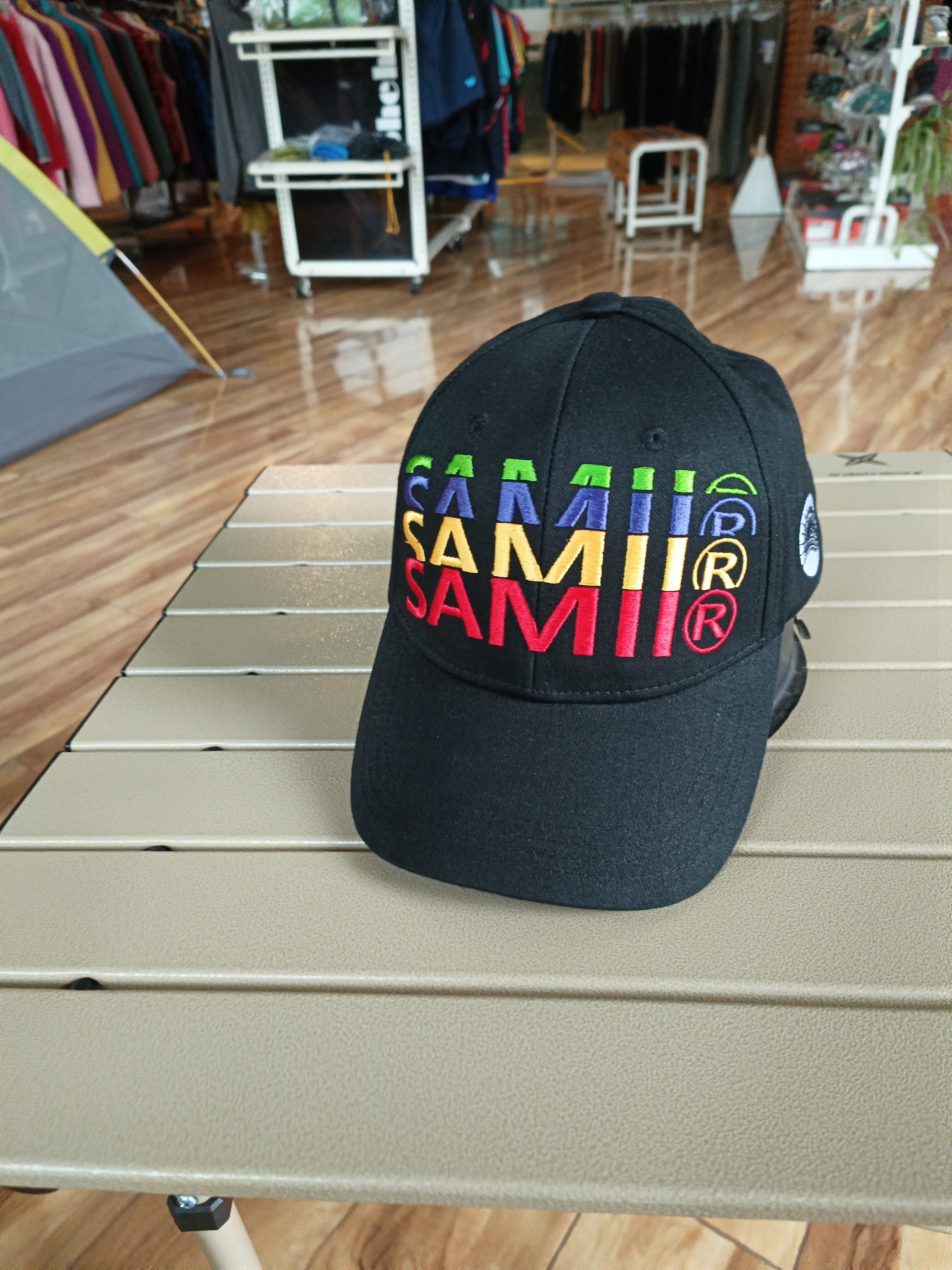 SAMII休闲棒球帽黑色百搭男女