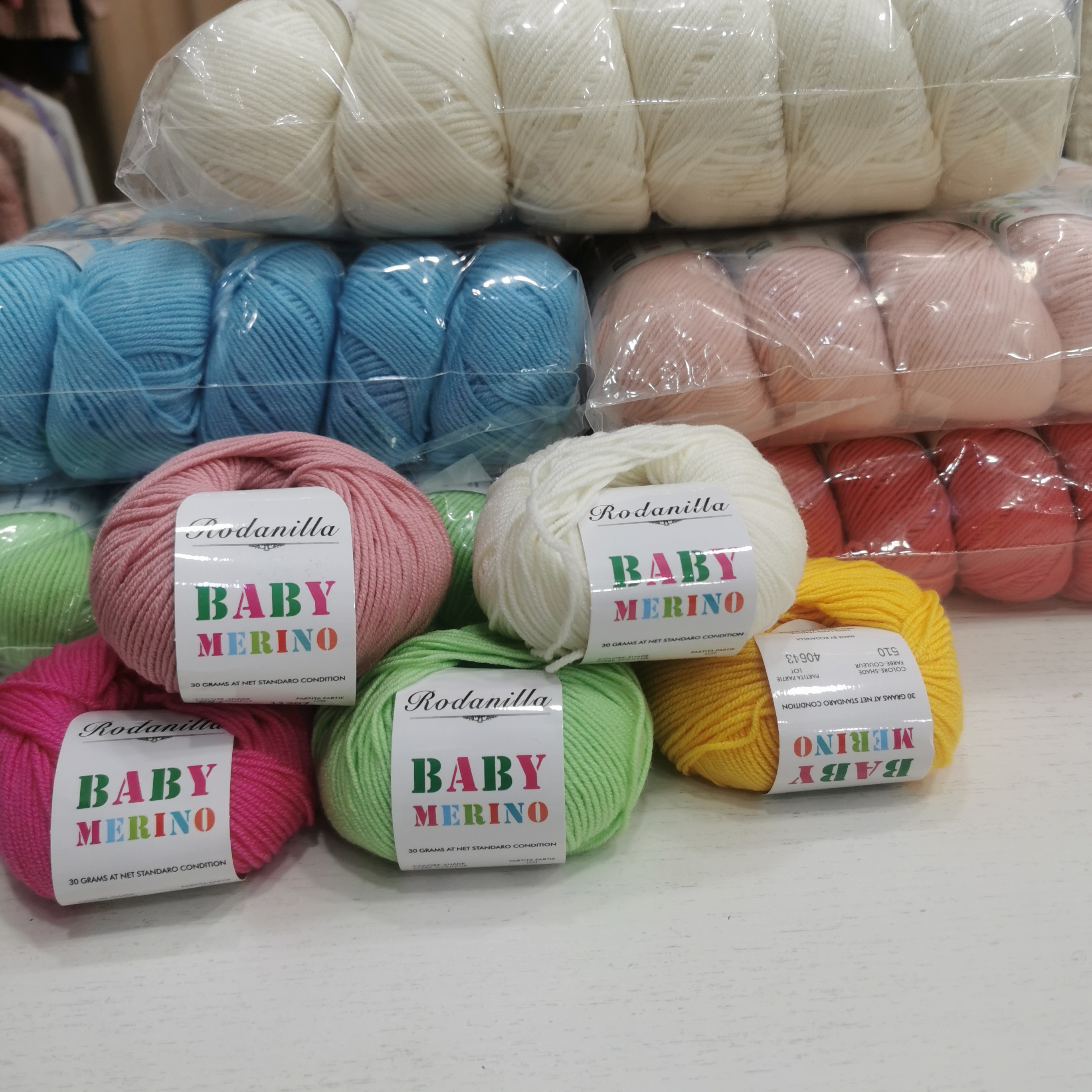 美丽诺超柔宝宝线中细毛线 手编手工可以贴身 童装线一团价30克