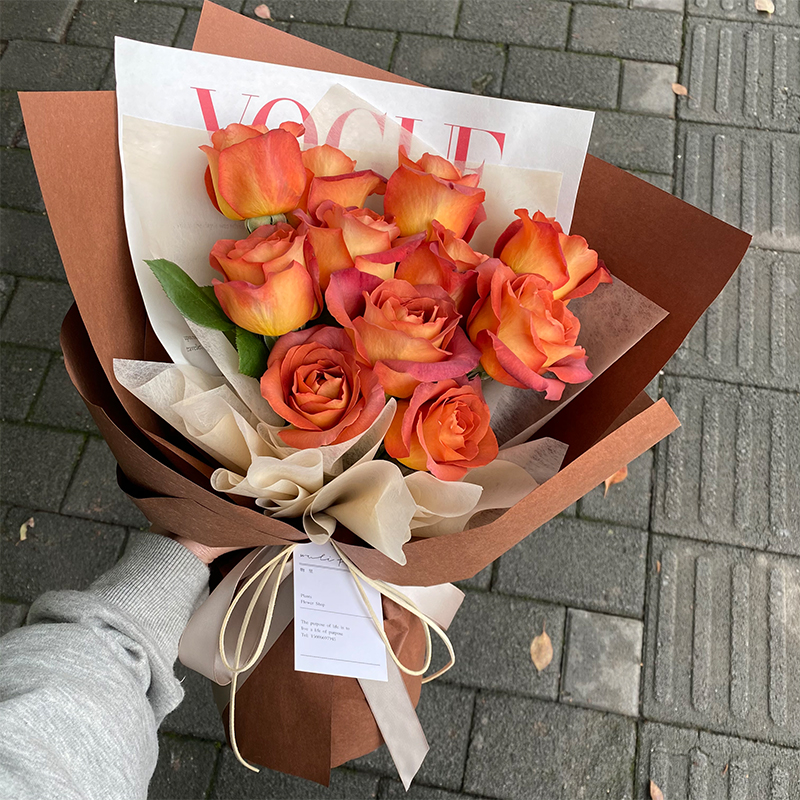 【花姿材】风华纸纸质包装纸高端包花艺术纸清新马卡龙包花纸轻奢