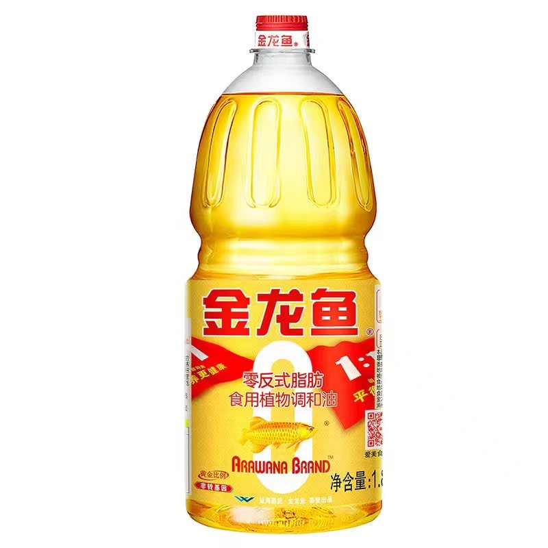 金龙鱼非转基因黄金比例食用调和油1.8L/瓶
