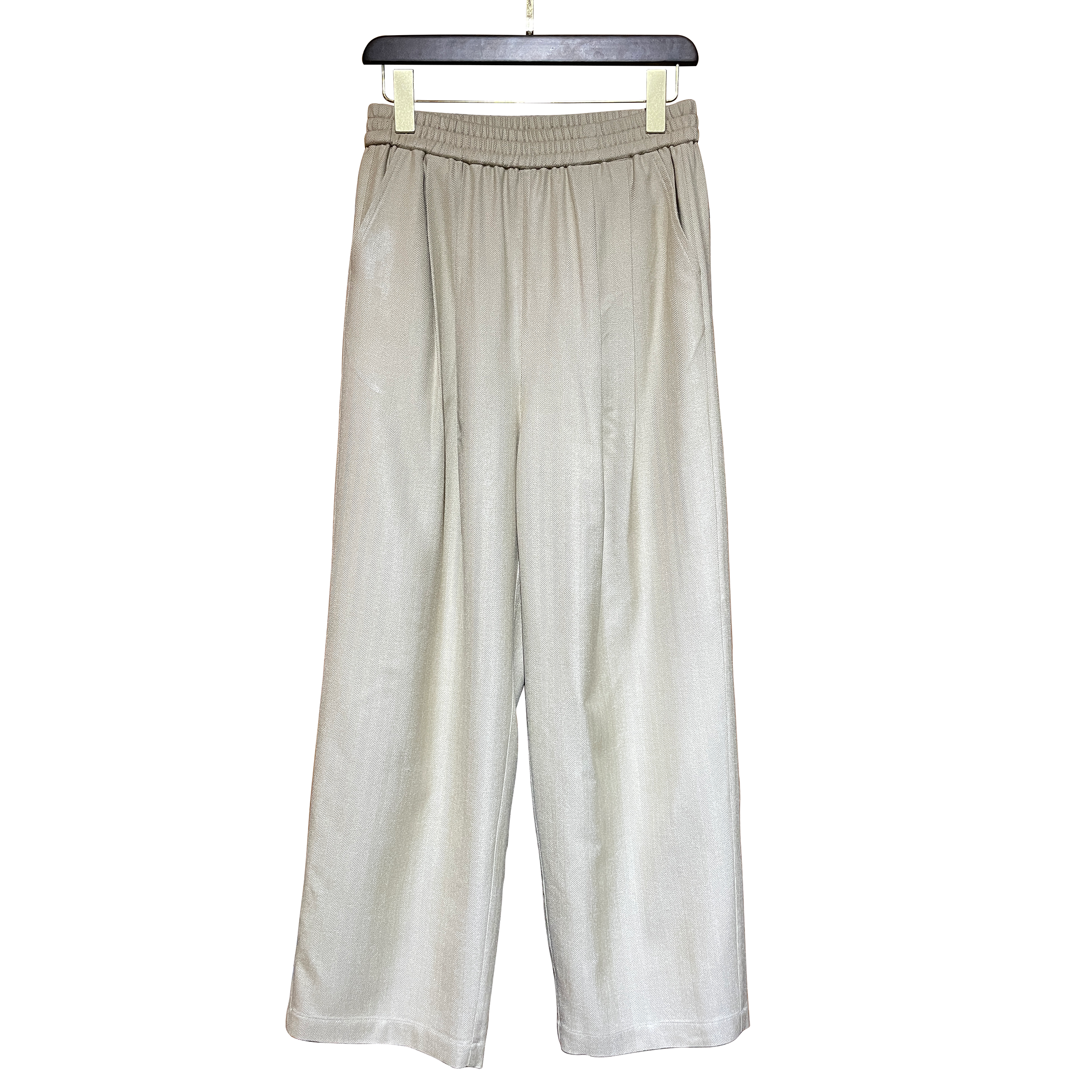 【二十四慢】柞蚕丝老底胚人字尼女士直筒裤休闲百搭时尚香云纱裤