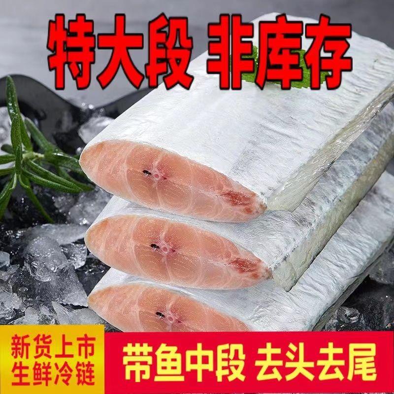 带鱼段去头去尾刀鱼野生东海鲜小眼带鱼批发中段大段