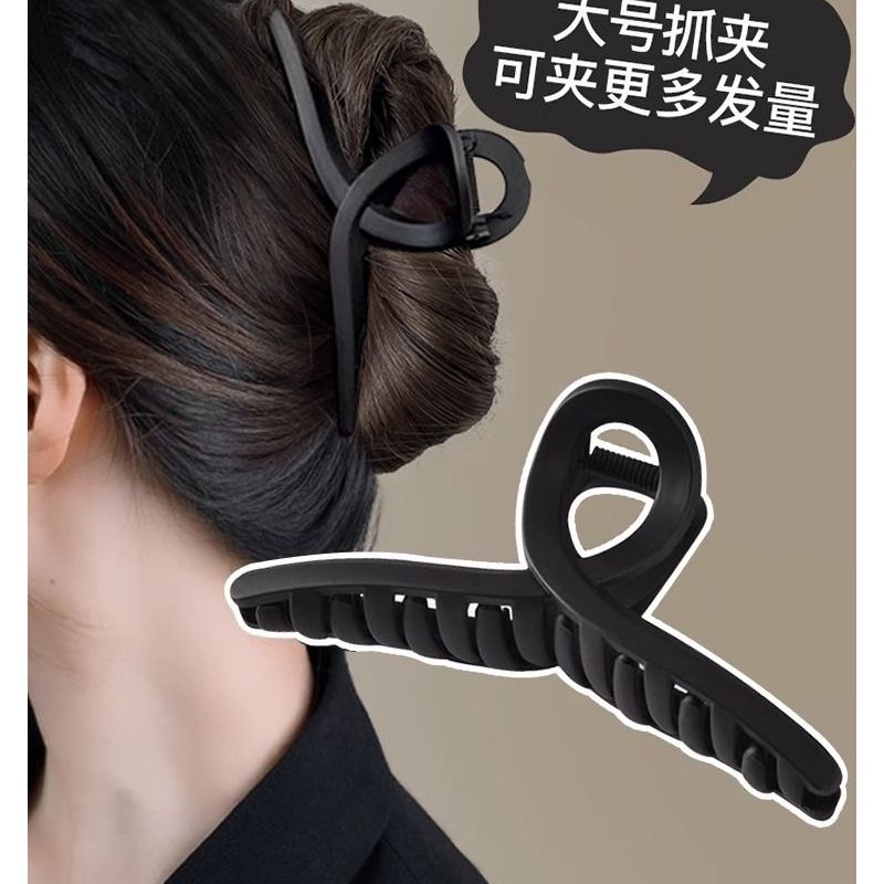 发夹女鲨鱼夹发卡高级感发抓大号头发夹2023新款
