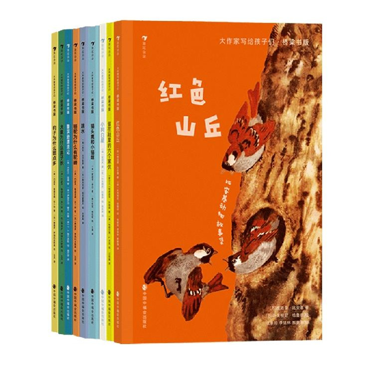大作家写给孩子们桥梁书版共9册 浪花朵朵童书