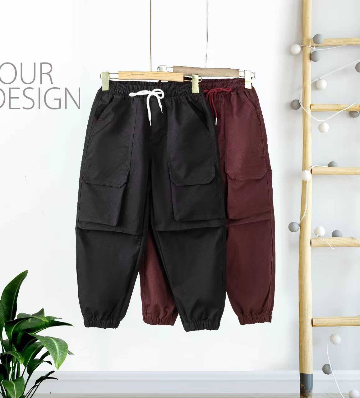 209款宽松版男女同款休闲时尚工装裤登山裤