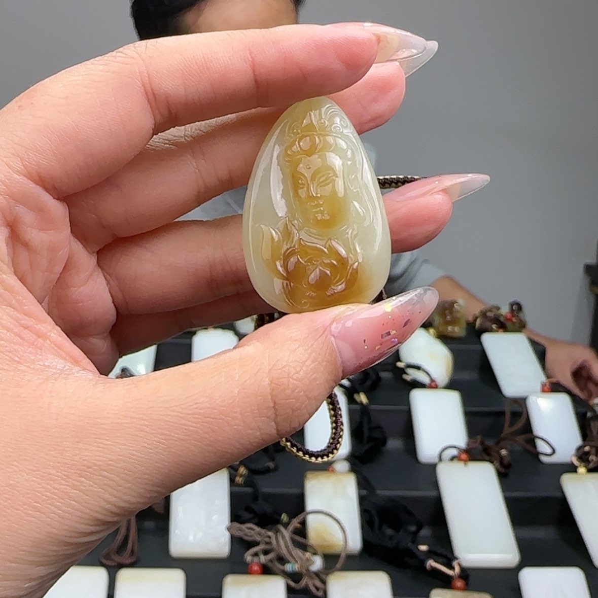 【闪购商品】和田玉（糖玉）颈饰未镶嵌