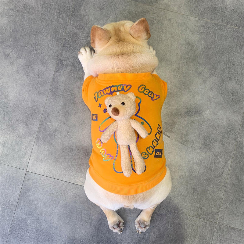 秋冬狗狗衣服加绒加厚法斗巴哥保暖宠物衣服柯基泰迪茶杯犬小型犬