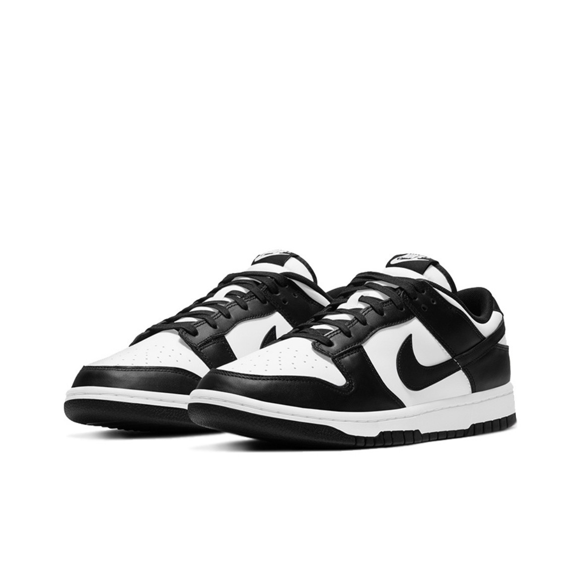 耐克Nike Dunk 黑白熊猫低帮板鞋男款DD1391-100 GS款CW1590-100_二手
