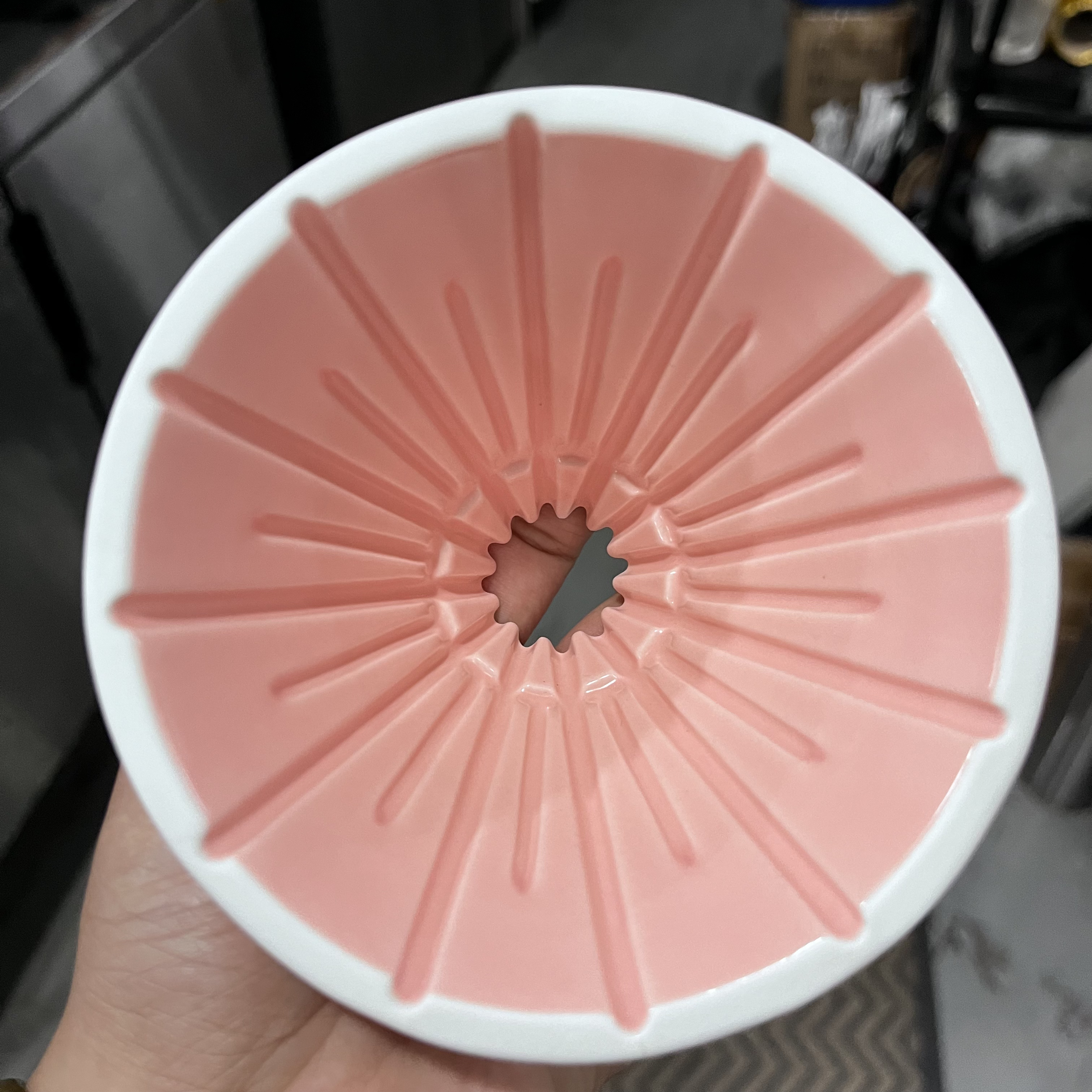 咖啡滤杯 手冲V60滤杯 粉色 微瑕 完美主义者勿扰