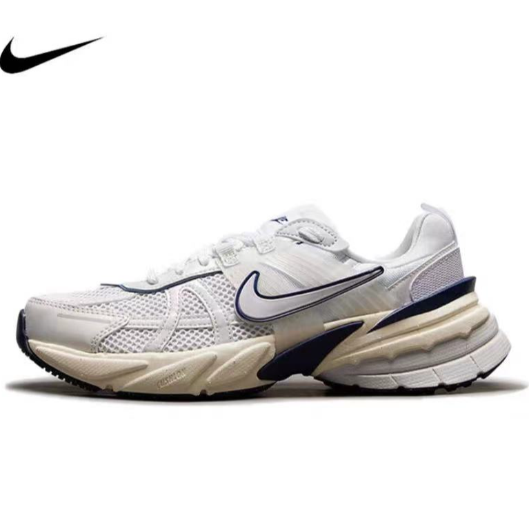 【天环NK专享】NIKE/耐克V2K Run 透气跑步鞋 女款 白灰色FD0736102