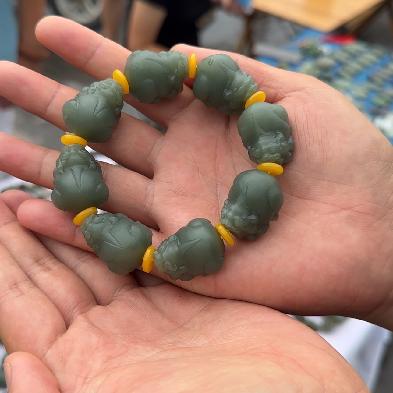 【闪购商品】和田玉手串未镶嵌定制