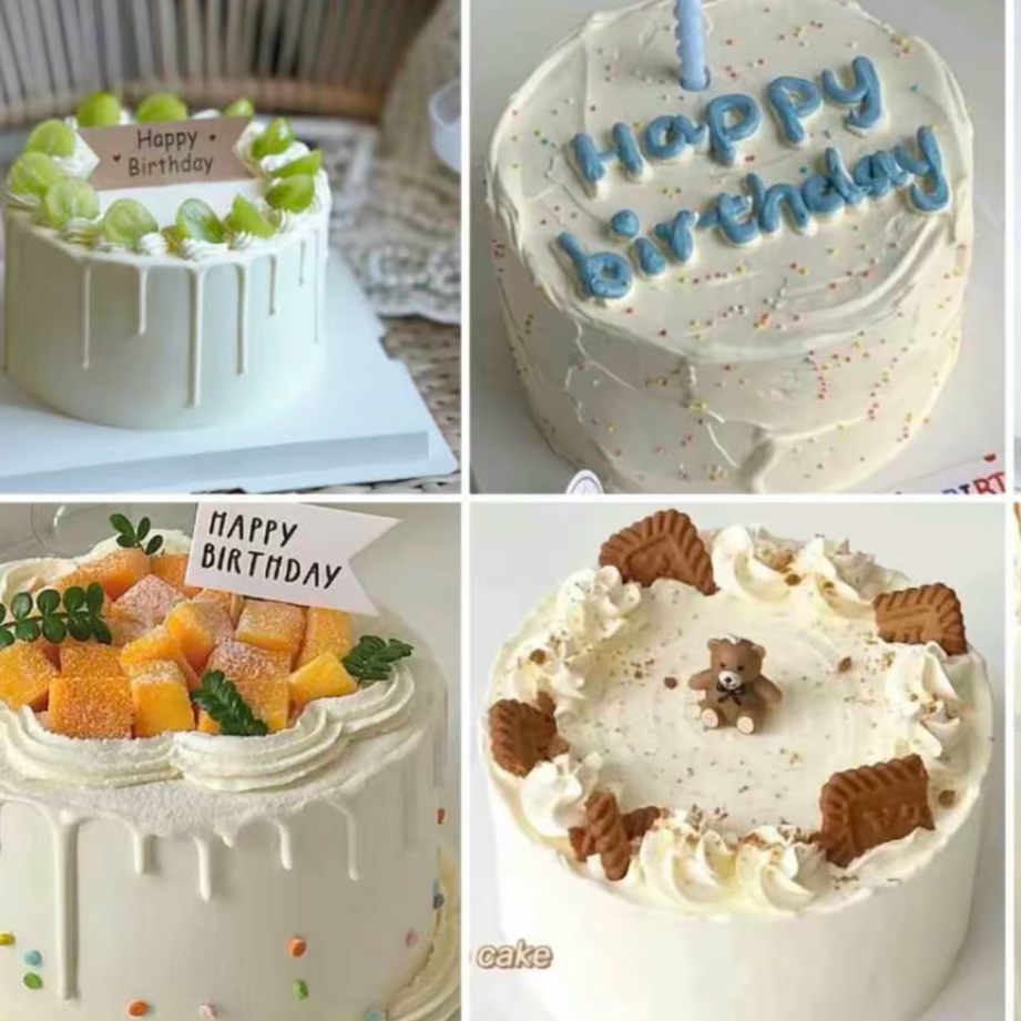 【预约备注】8寸纯动物奶油两个可分开领