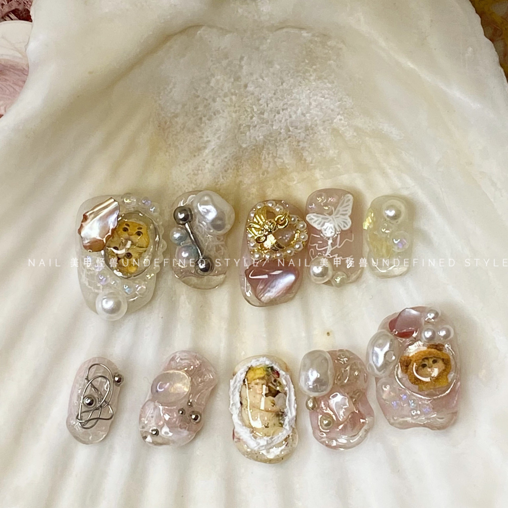 INS | 猫日臆想の美甲【设计师款NO退换】