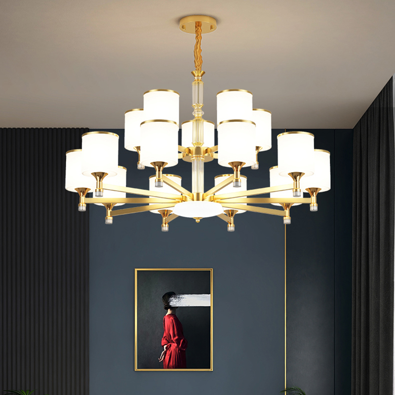 新款简约创意大气吊灯客厅餐厅北欧现代家用灯具