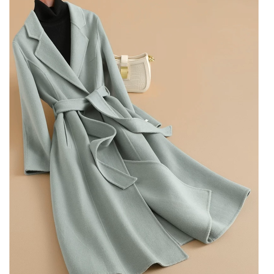 {1461-1470}双面尼大衣 直播间对应编码去下单