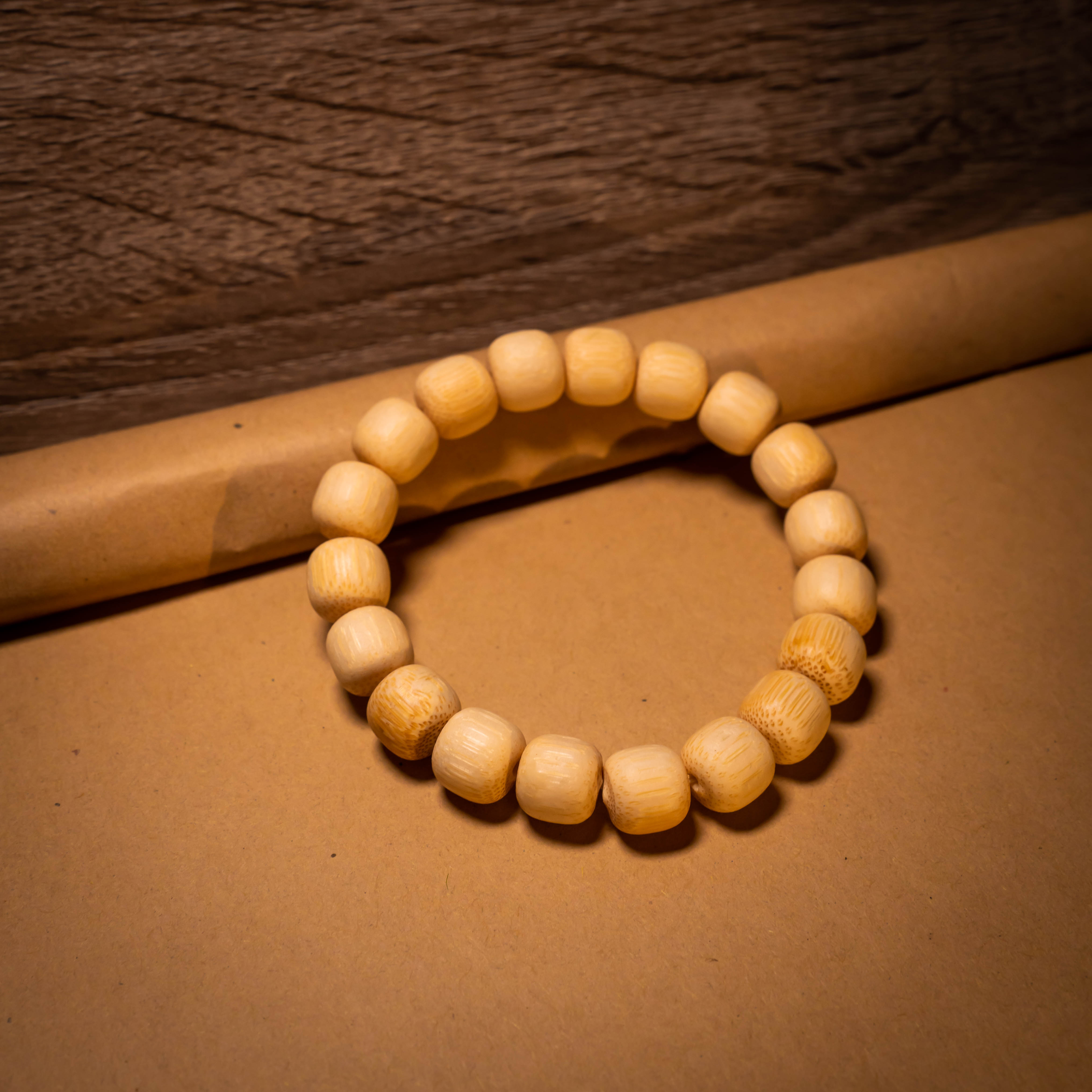 精雕手串·实心竹手串时尚轻奢国风竹雕可包浆玉化