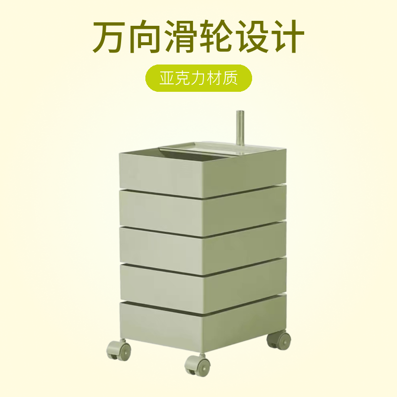柜子理发店美发置物架推车理发店小推车美发工具车美发工具柜发廊