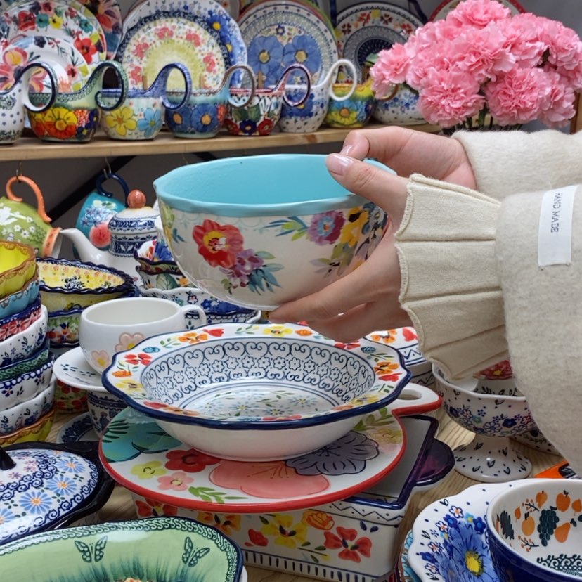 【闪购商品】陶瓷碗微瑕沙拉碗