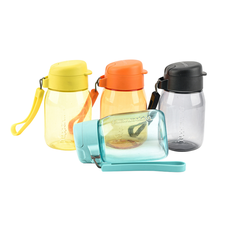 特百惠 350ML企鹅嘟嘟杯 学生便携防漏随心杯可爱儿童水杯