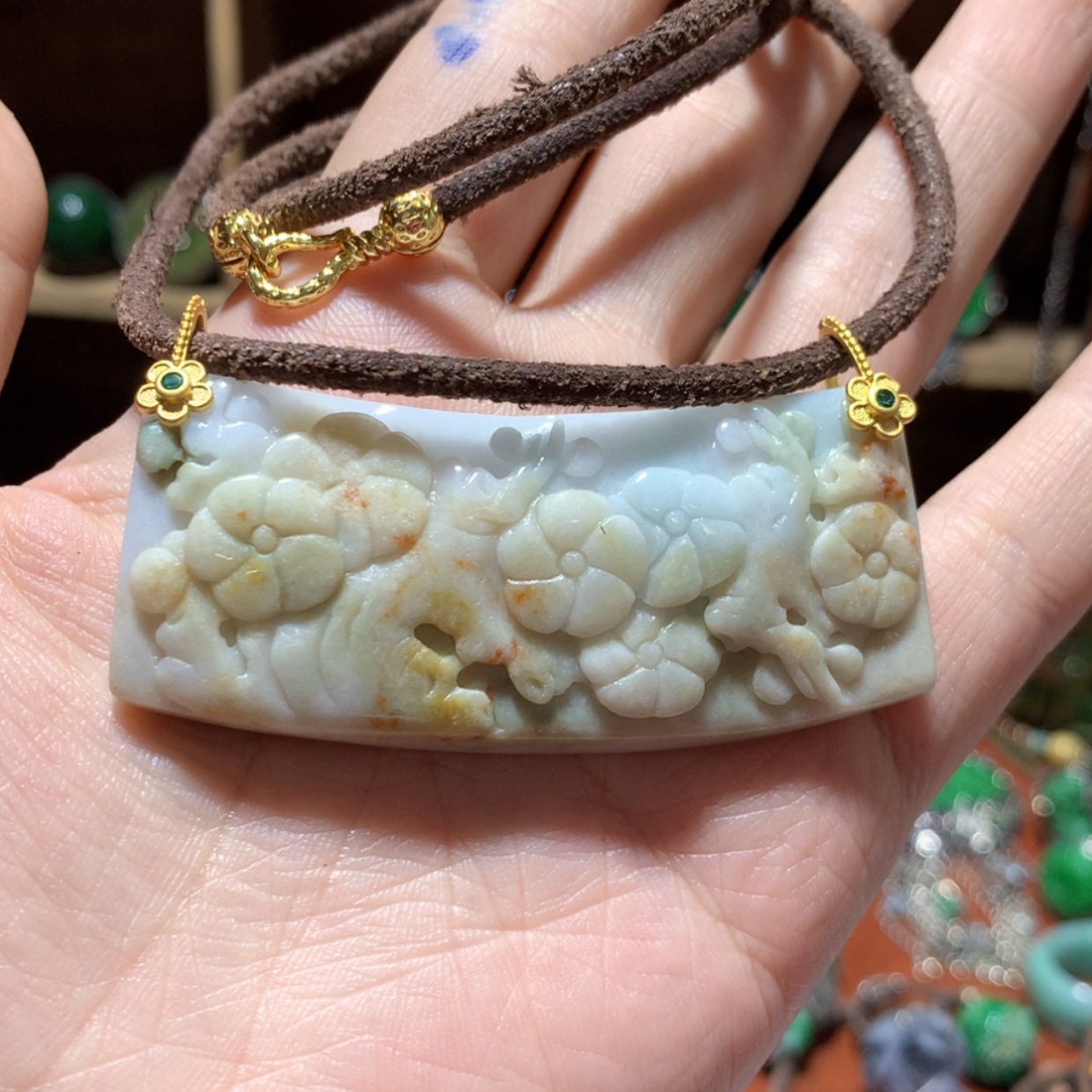 【闪购商品】翡翠颈饰未镶嵌