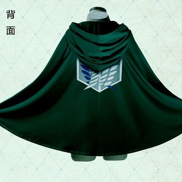 批发 巨人披风 现货冲量进击的巨人艾伦 三笠 兵长 制服尼 斗篷