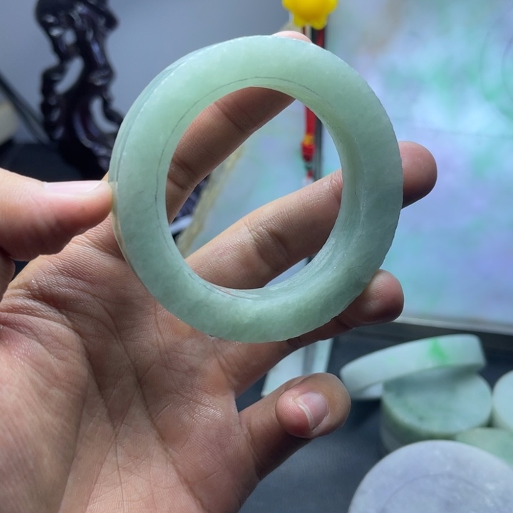 定制翡翠翡翠手镯未镶嵌t****4