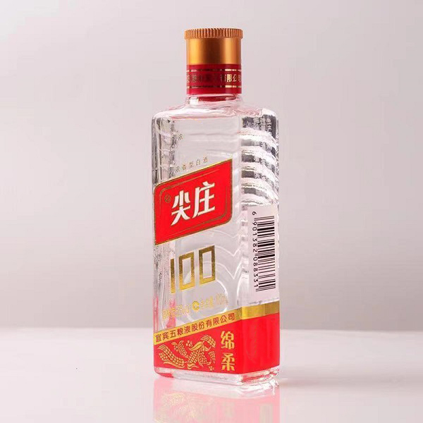 摘粮绵柔尖庄  浓香型 小酒45度100ml*1瓶