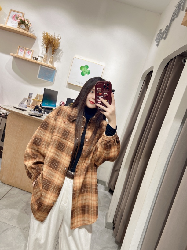 PD2024秋冬款衬衫外套P4A334248W02  699