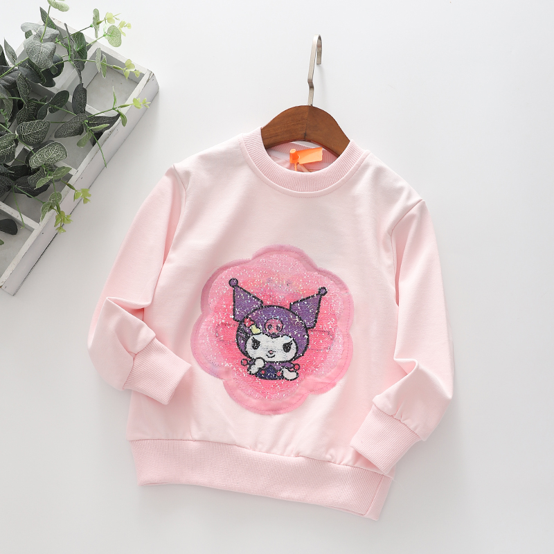 600-800秋季儿童卫衣卫裤卡通卫衣女童洋气休闲运动