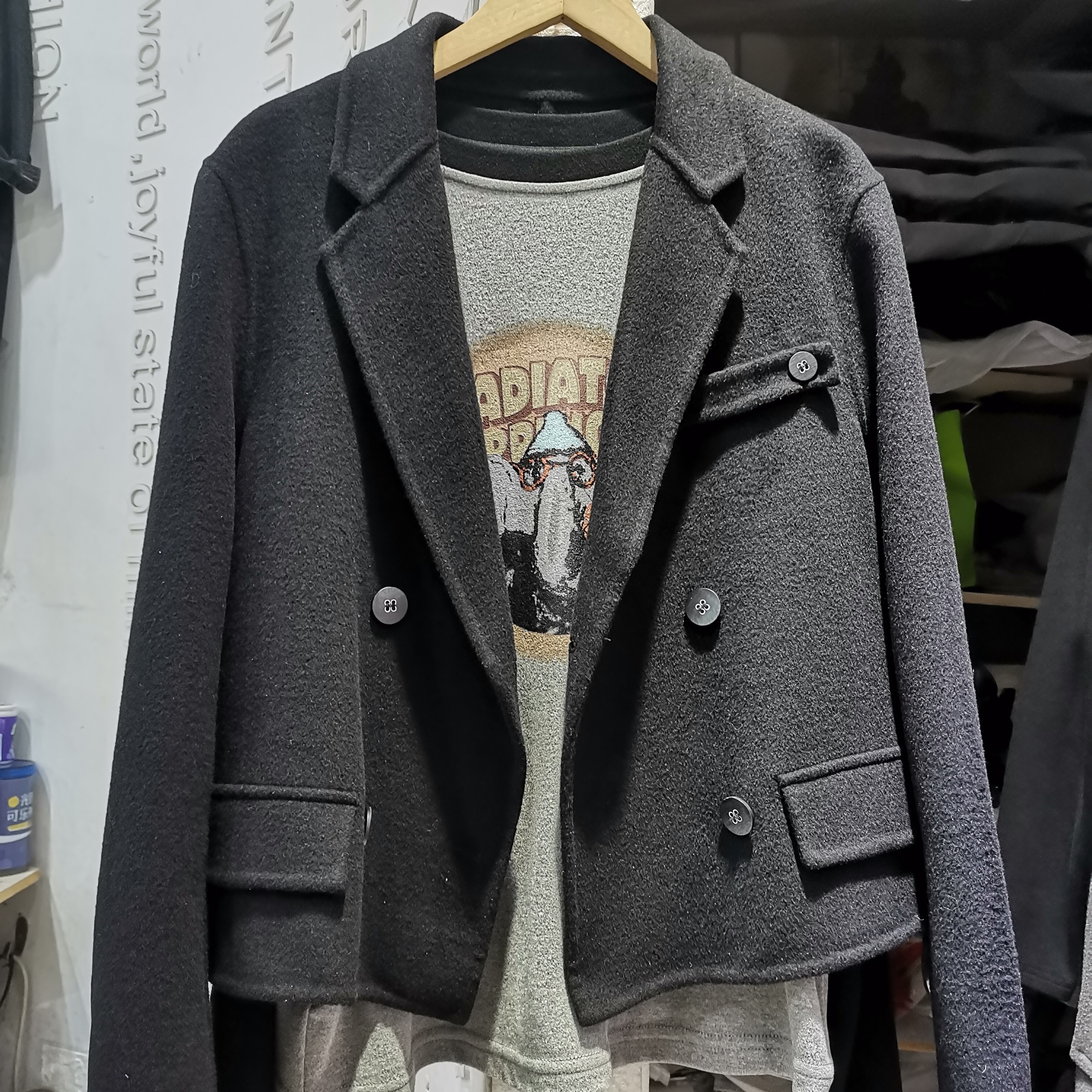 时尚减龄短款韩版手工缝制气质款高品质西装