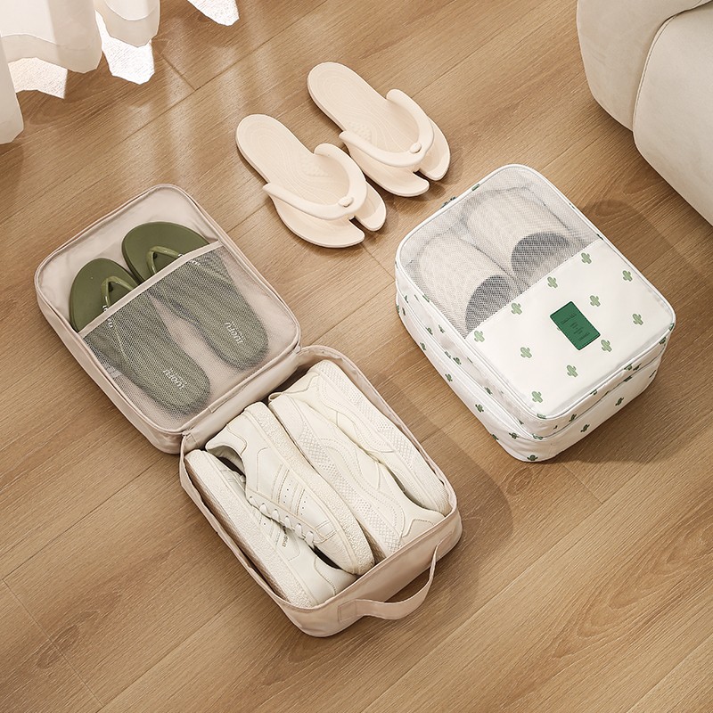 鞋子收纳包出差旅行鞋子收纳袋便携式行李箱防尘拖旅游装鞋子C376