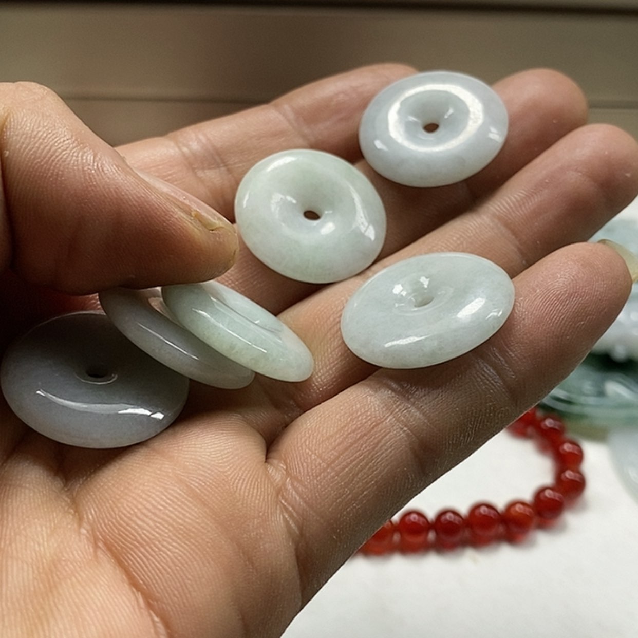 【闪购商品】翡翠手链未镶嵌多样性