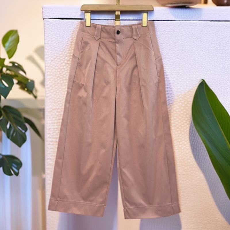 9963-秋季新款直筒九分欧版裤（裤子长度93厘米）