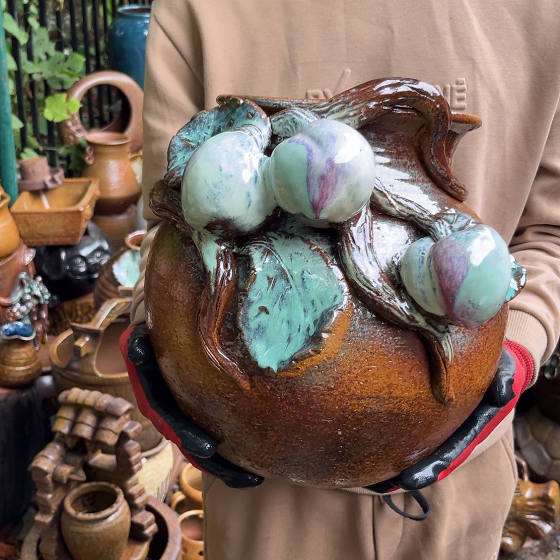 红陶20CM（含）-50CM（不含）高29口20无孔