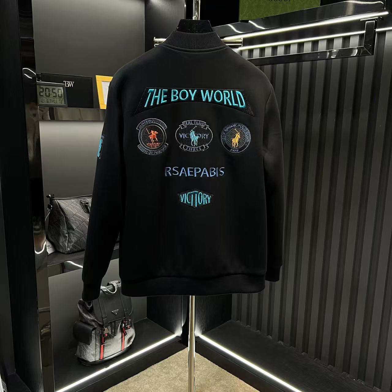 x【灼灼专属】秋冬高奢重磅棒球服外套（88867）