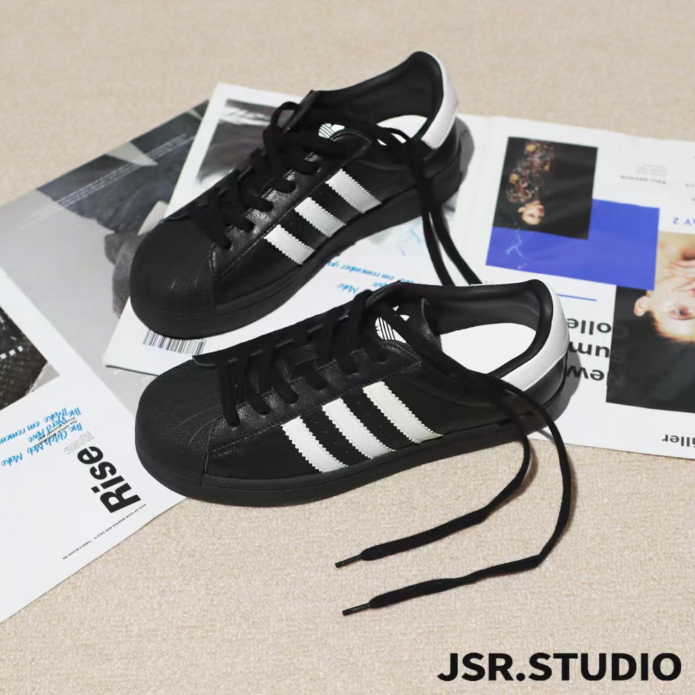  JSR studio德训鞋女平底系带拼色休闲板鞋