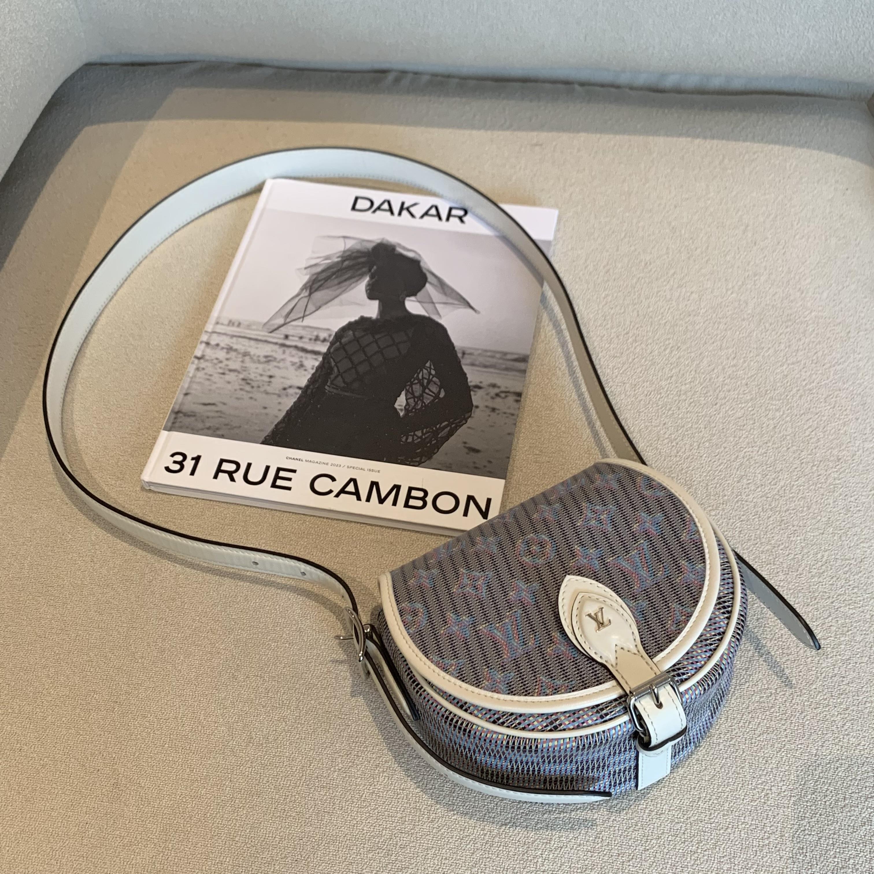 95新 LouisVuitton/路易威登 壹臻中古/炫影镭射马鞍包87067094