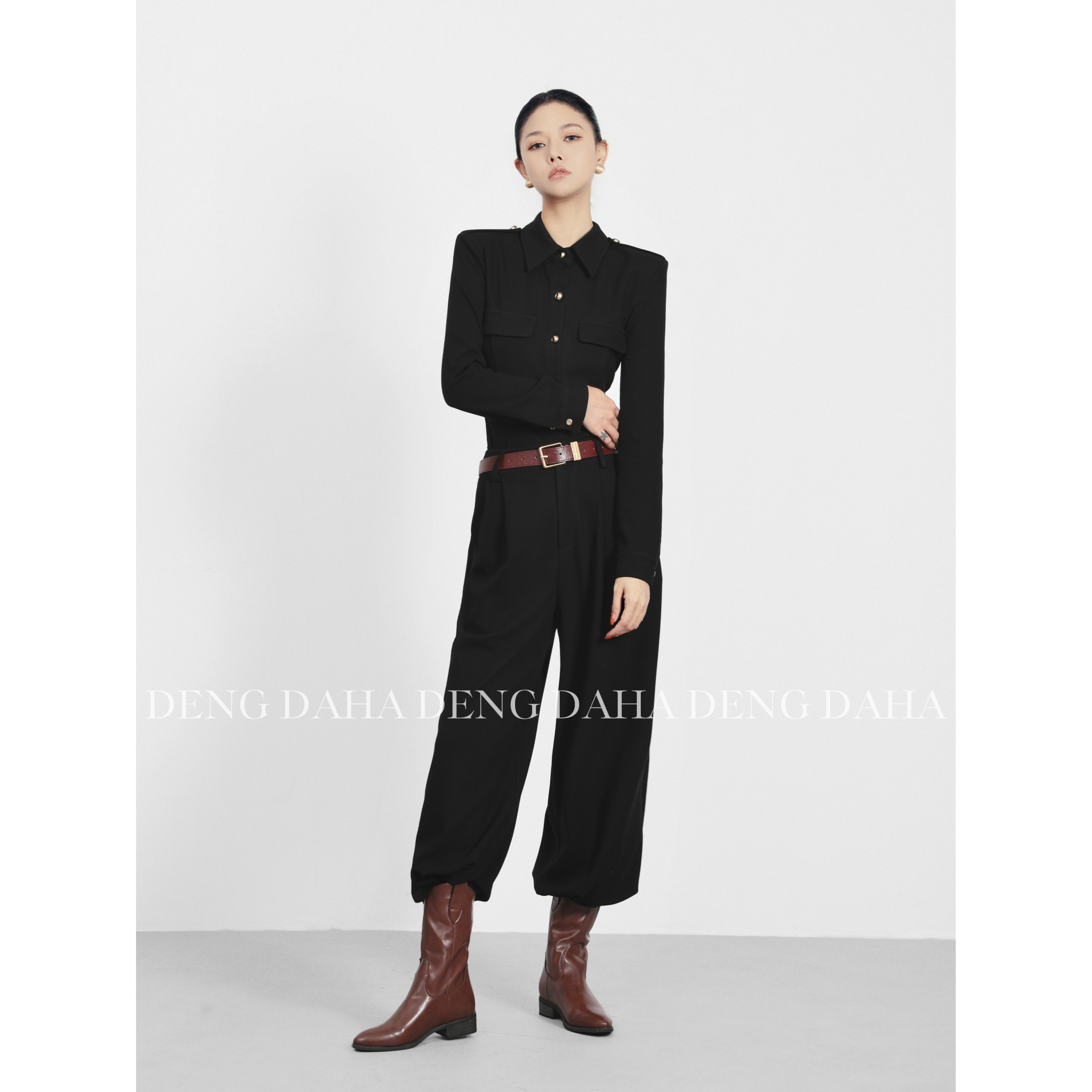 SANOIAN·宋三千【324】秋装女时尚休闲通勤两件套HBBC643054 nnassa