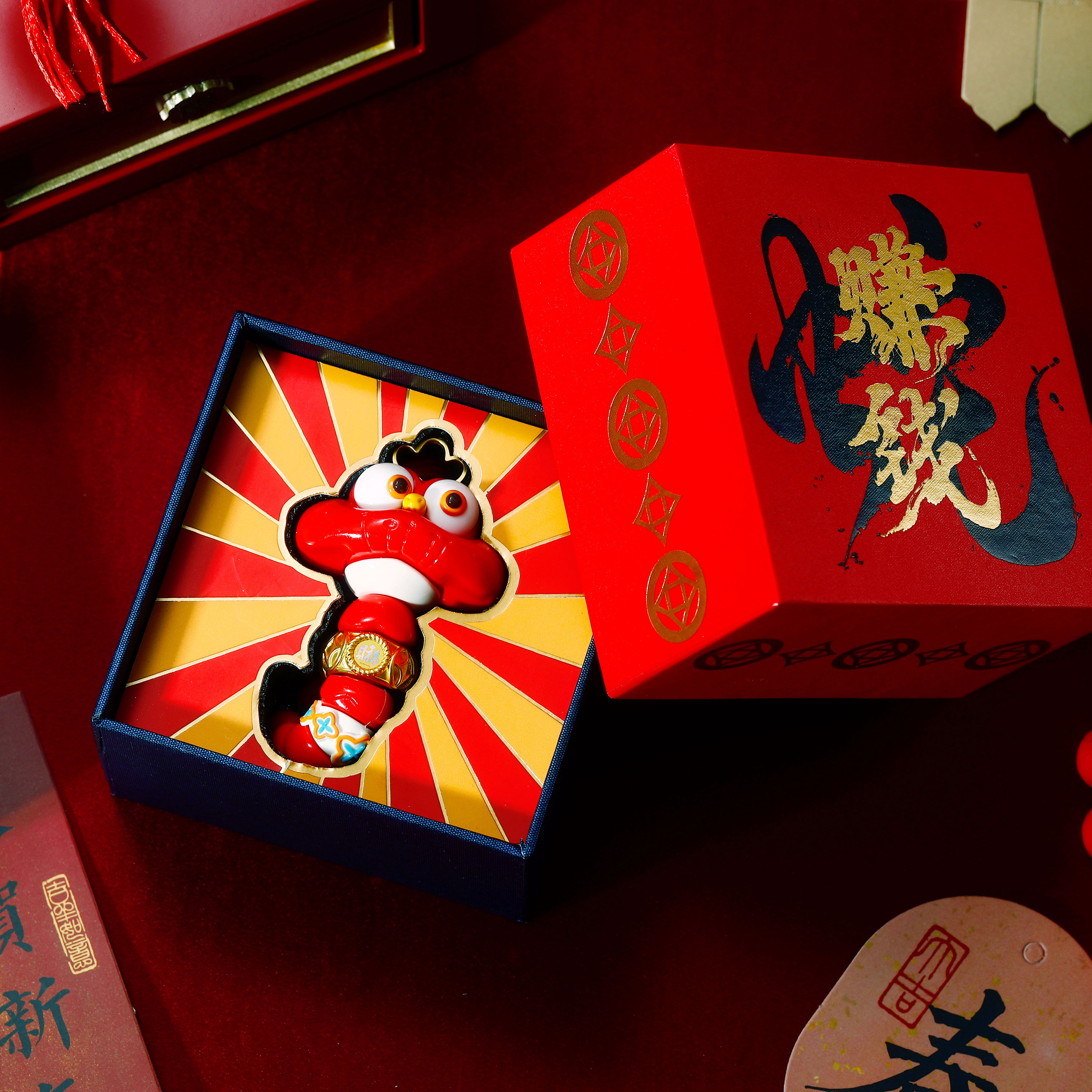 赚钱蛇 百搭惊喜礼物文化创意礼品 钥匙扣 挂件