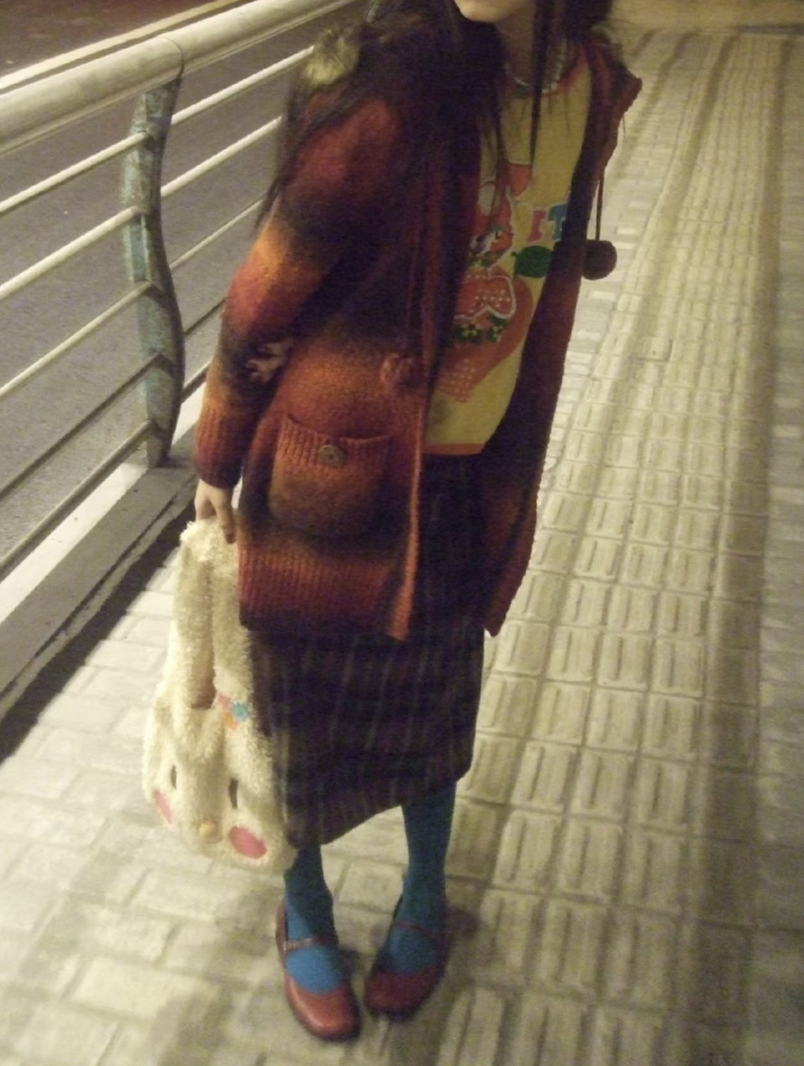 陈八角女装  秋冬古着vintage百搭费尔岛毛衣针织默认微瑕no退换