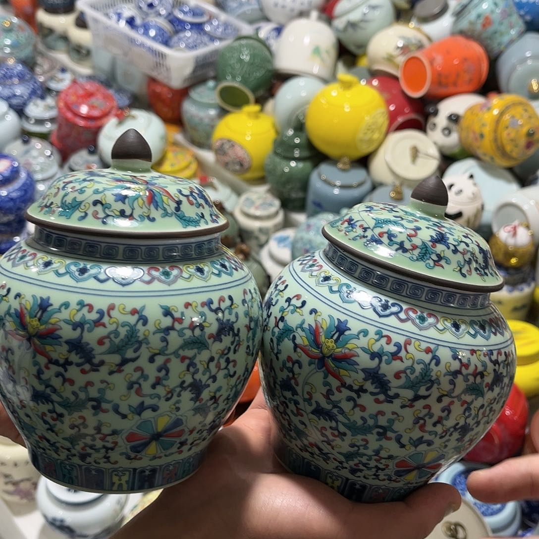 陶瓷罐茶叶罐密封罐