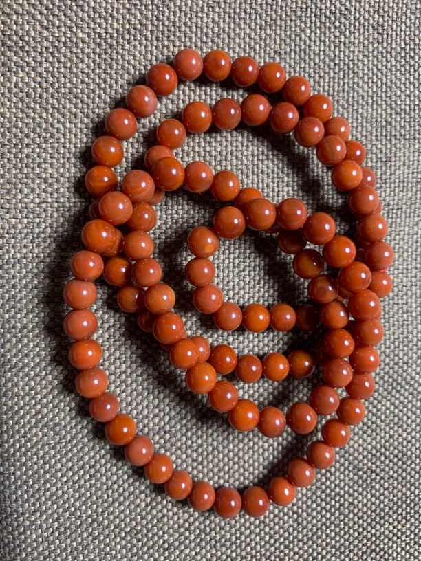 南红 玛瑙 手串 卡6珠子